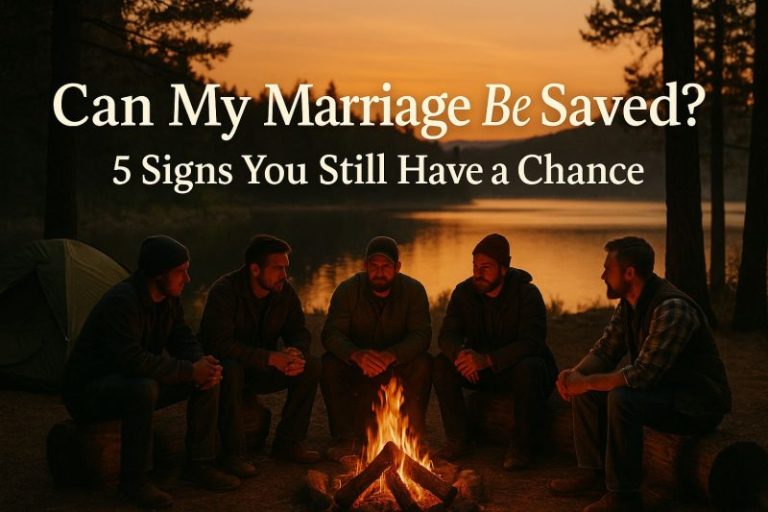 men saving their marriage.