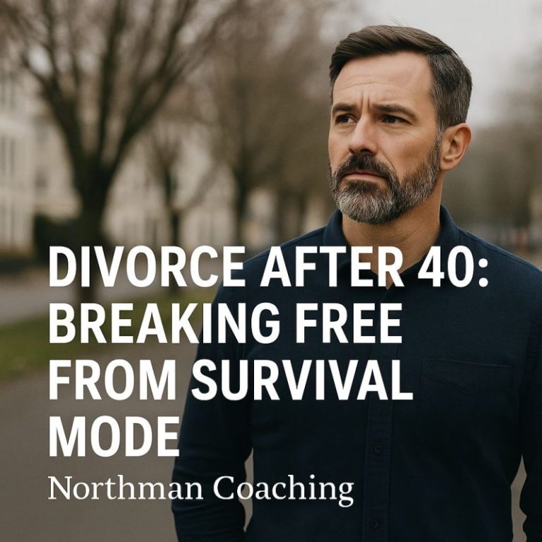 40 year Man surviving after divorce