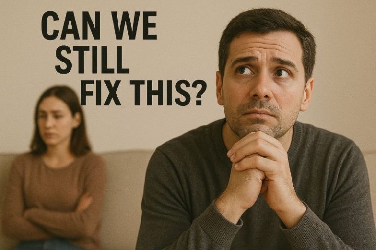 couple asking: Can we still fix this?