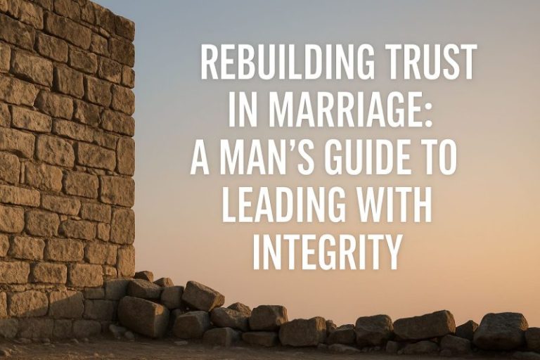 rebuilding trust in marriage