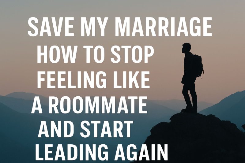 saving my marriage