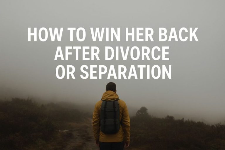 How to win her back