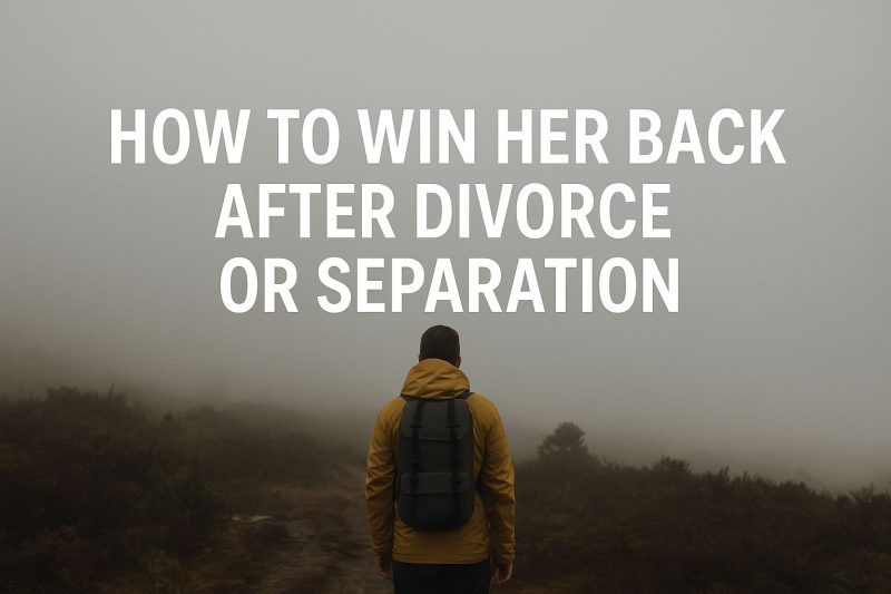How to win her back