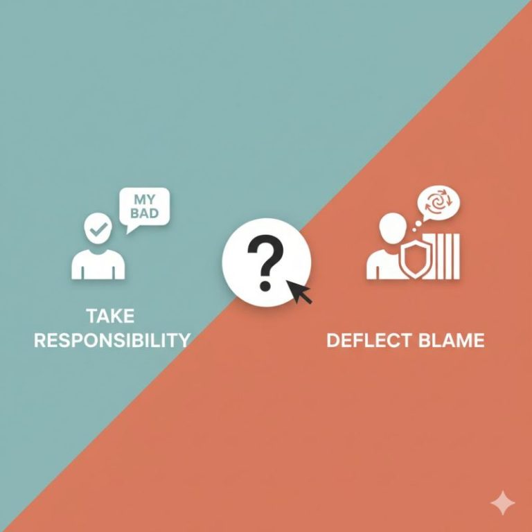 Take Responsibility for Mistakes