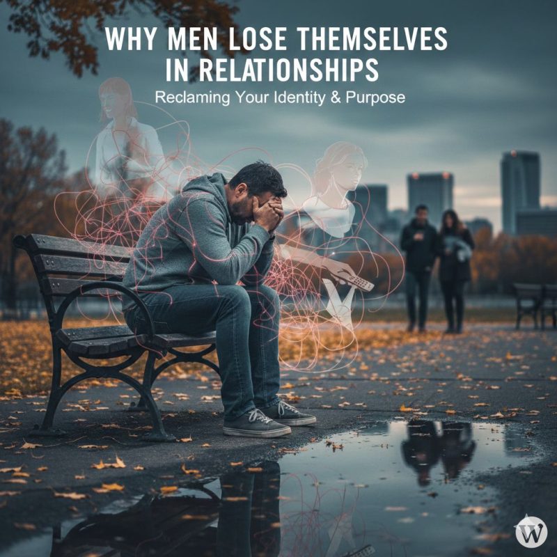 why men lose themselves